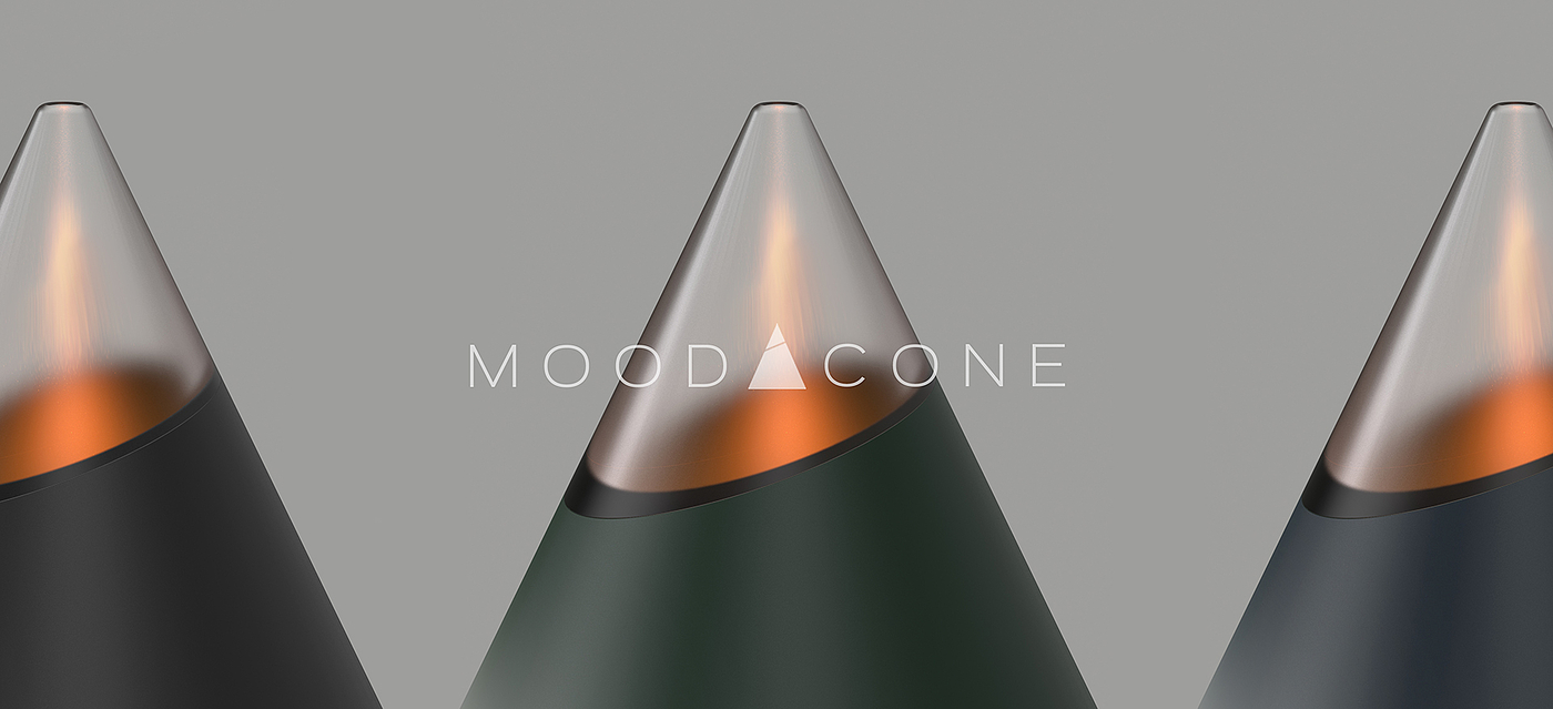 Mood Lamp，atmosphere，cone，Candlestick，Home Furnishing decoration，MOOD CONE，candle，