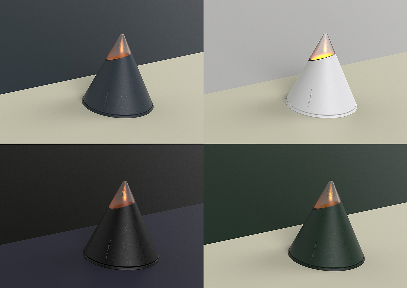 Mood Lamp，atmosphere，cone，Candlestick，Home Furnishing decoration，MOOD CONE，candle，