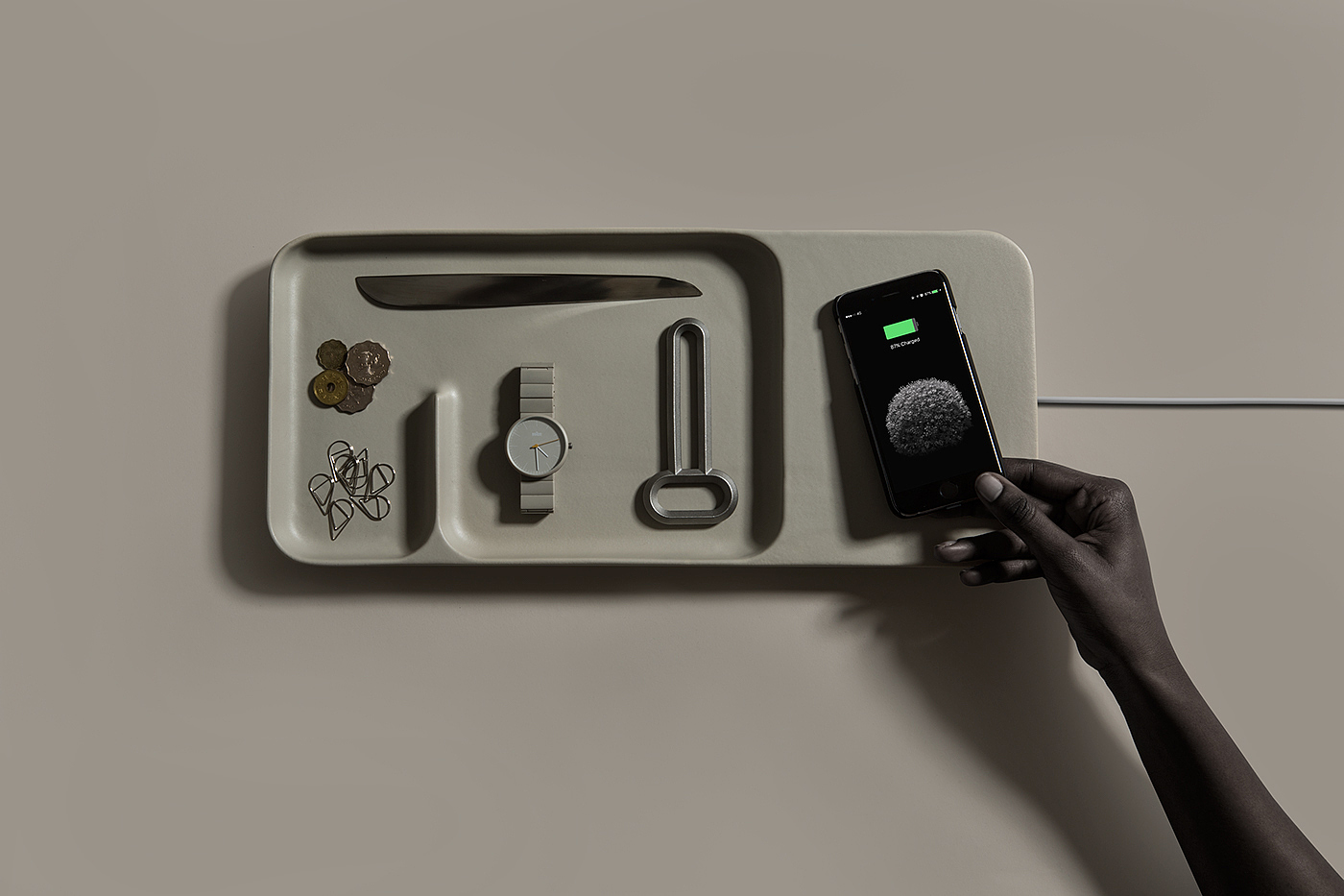 Charging tray，Wireless charging，Receive，High-tech，