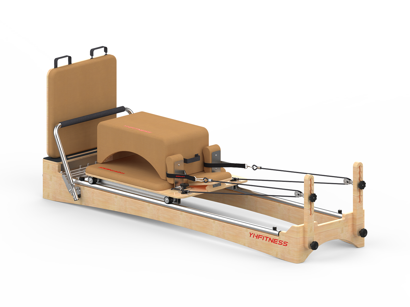 Yu He design，Fitness equipment design，Sports equipment design，Pilates five piece set，Core training bed，