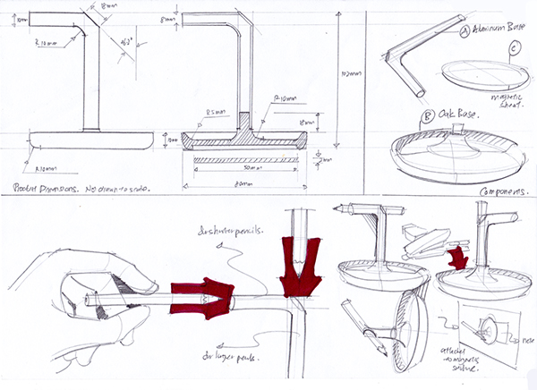 Simple design，Pencil barrel，Office stationery，