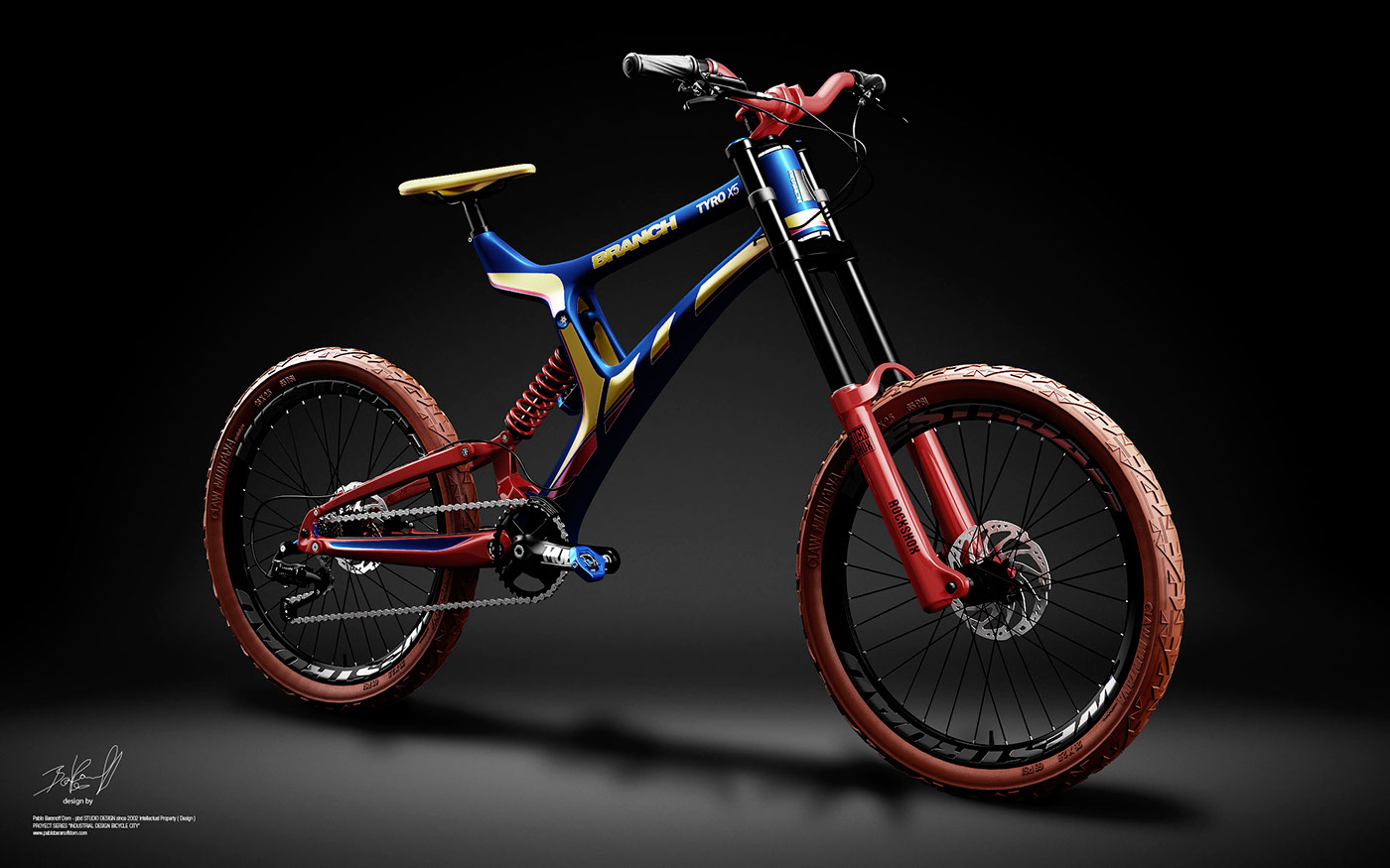 Mountain bike，Rich color，prototype，