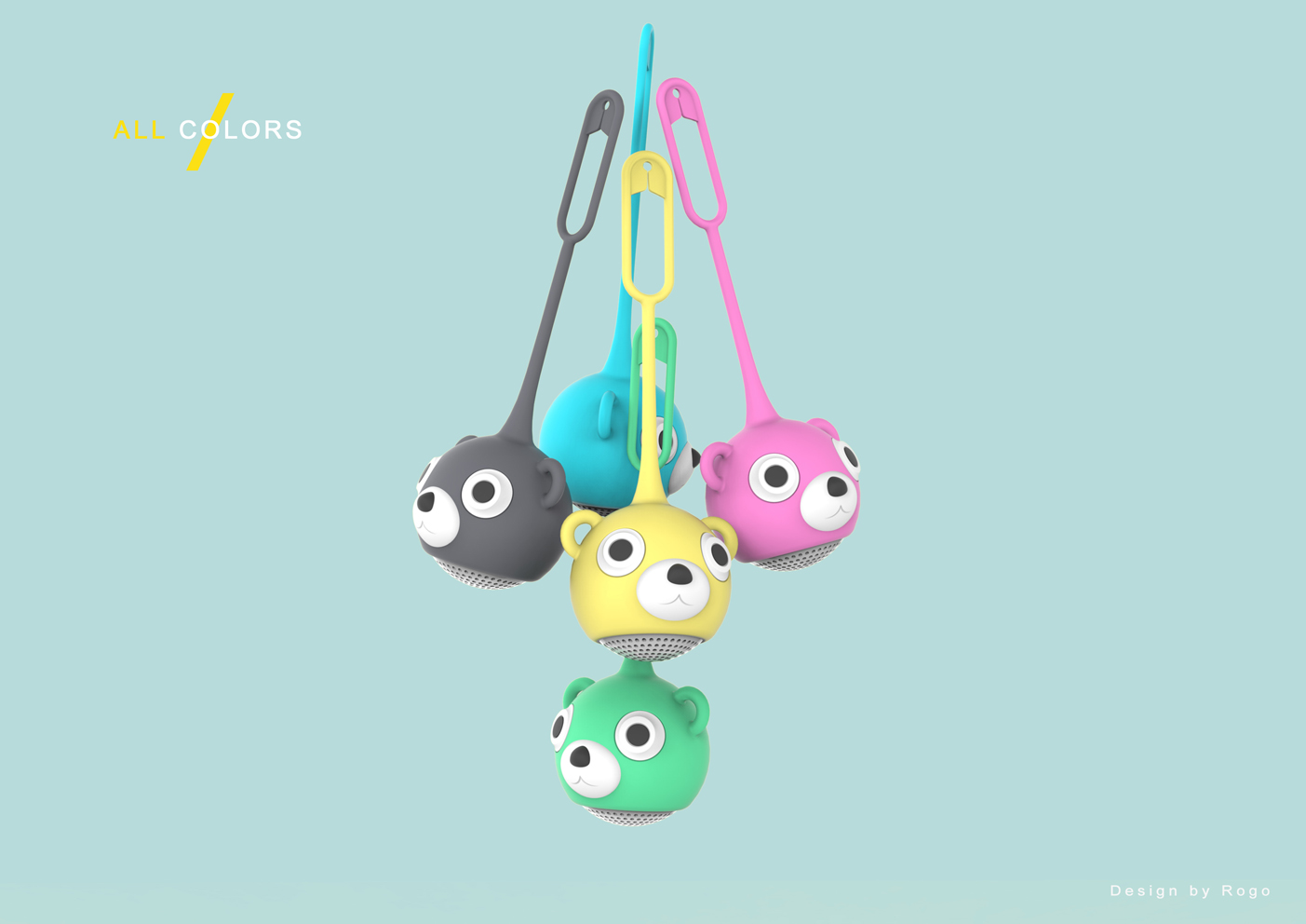 Cartoon small sound，3C digital peripheral products，Bluetooth mini sound，Cute pet system，