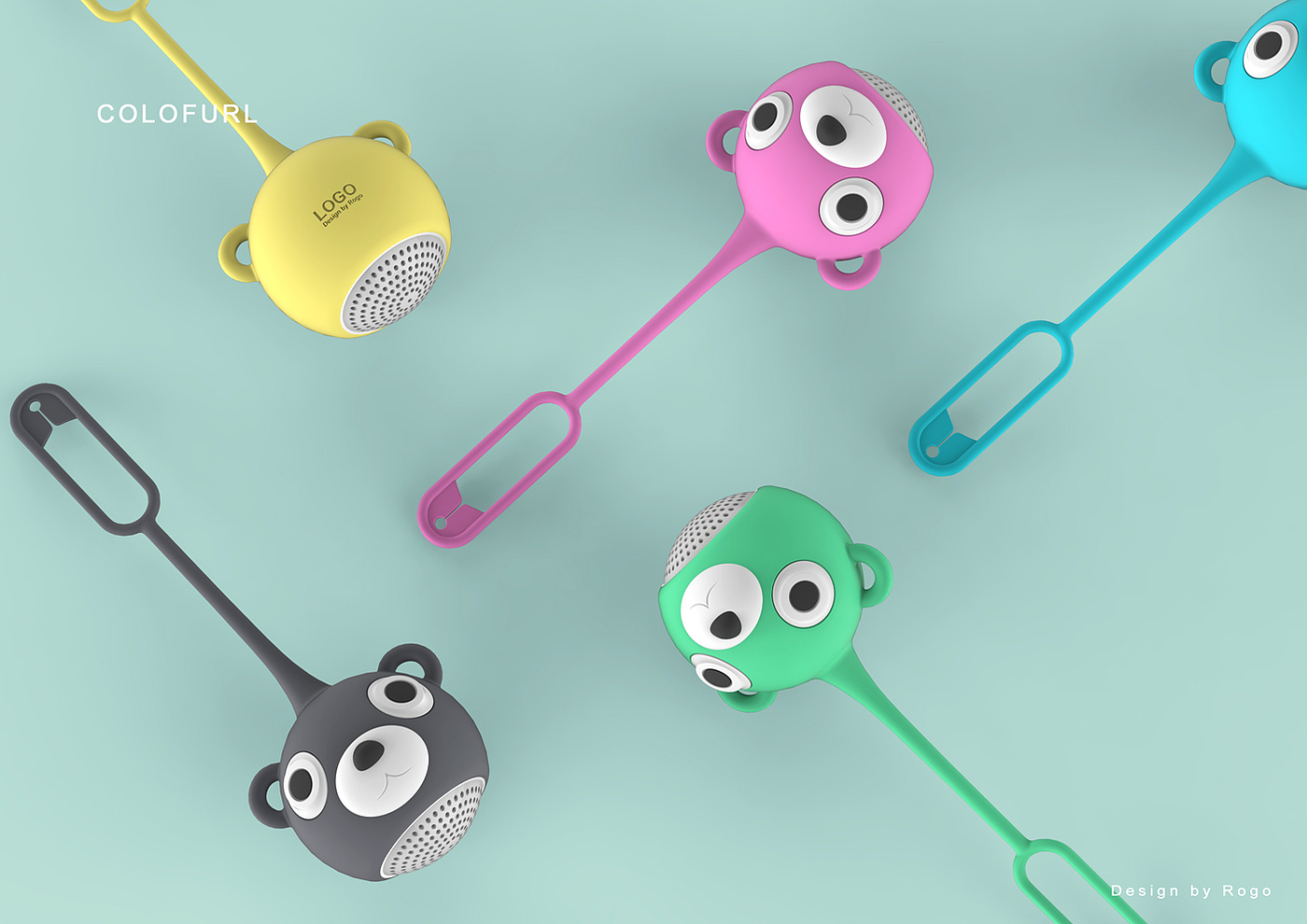 Cartoon small sound，3C digital peripheral products，Bluetooth mini sound，Cute pet system，