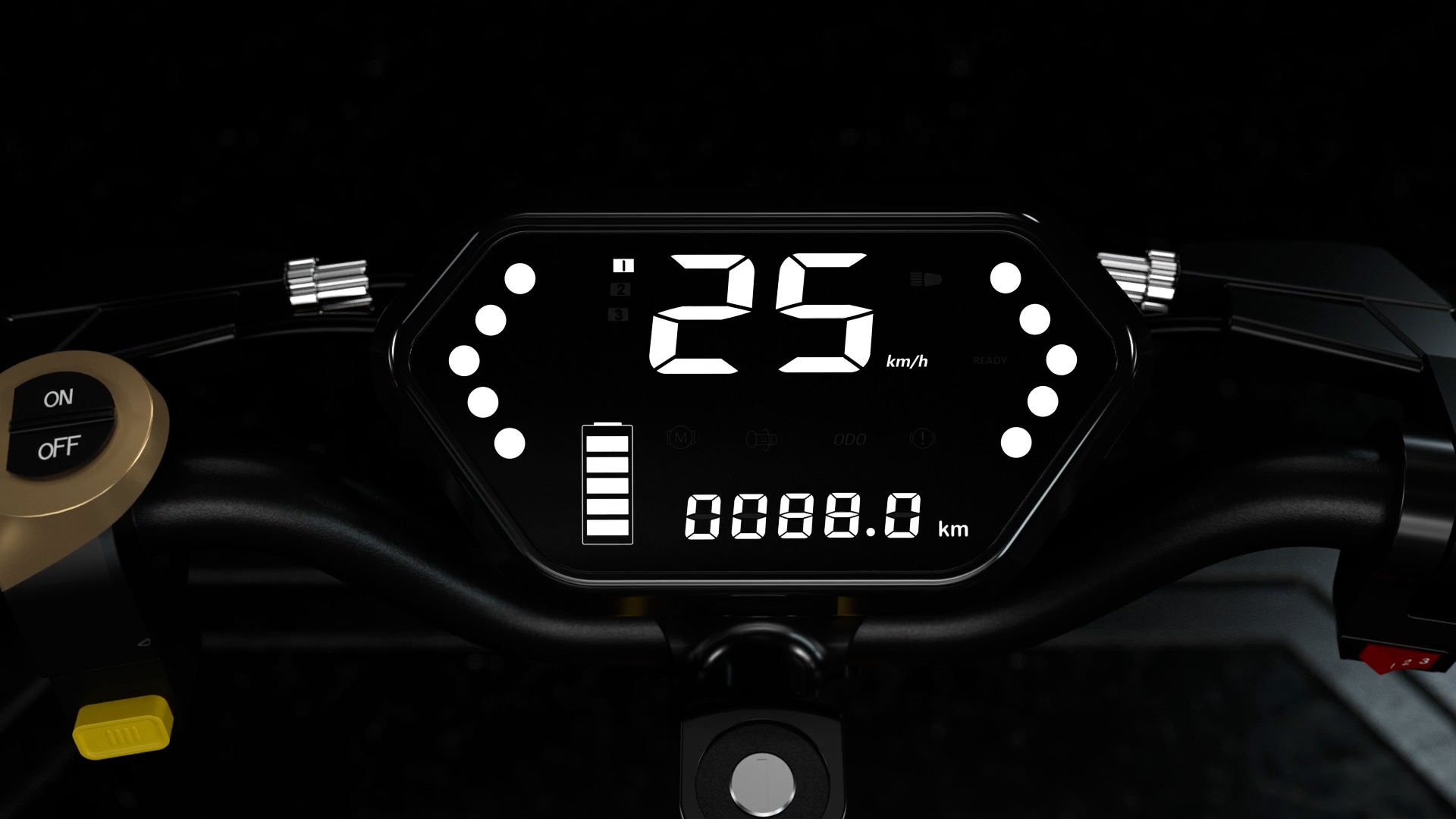 electronic product，Vehicle electric scooter，Sense of science and technology，3D animation，