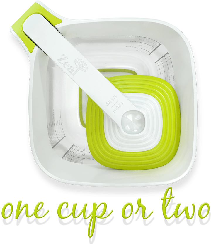 Zeal，Measuring cup，square，convenient，