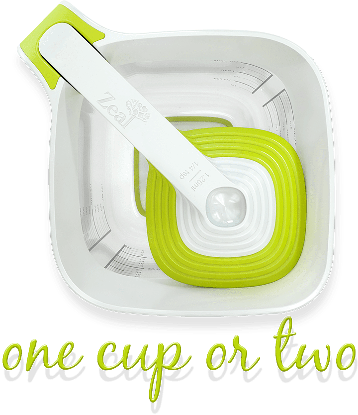 Zeal，Measuring cup，square，convenient，