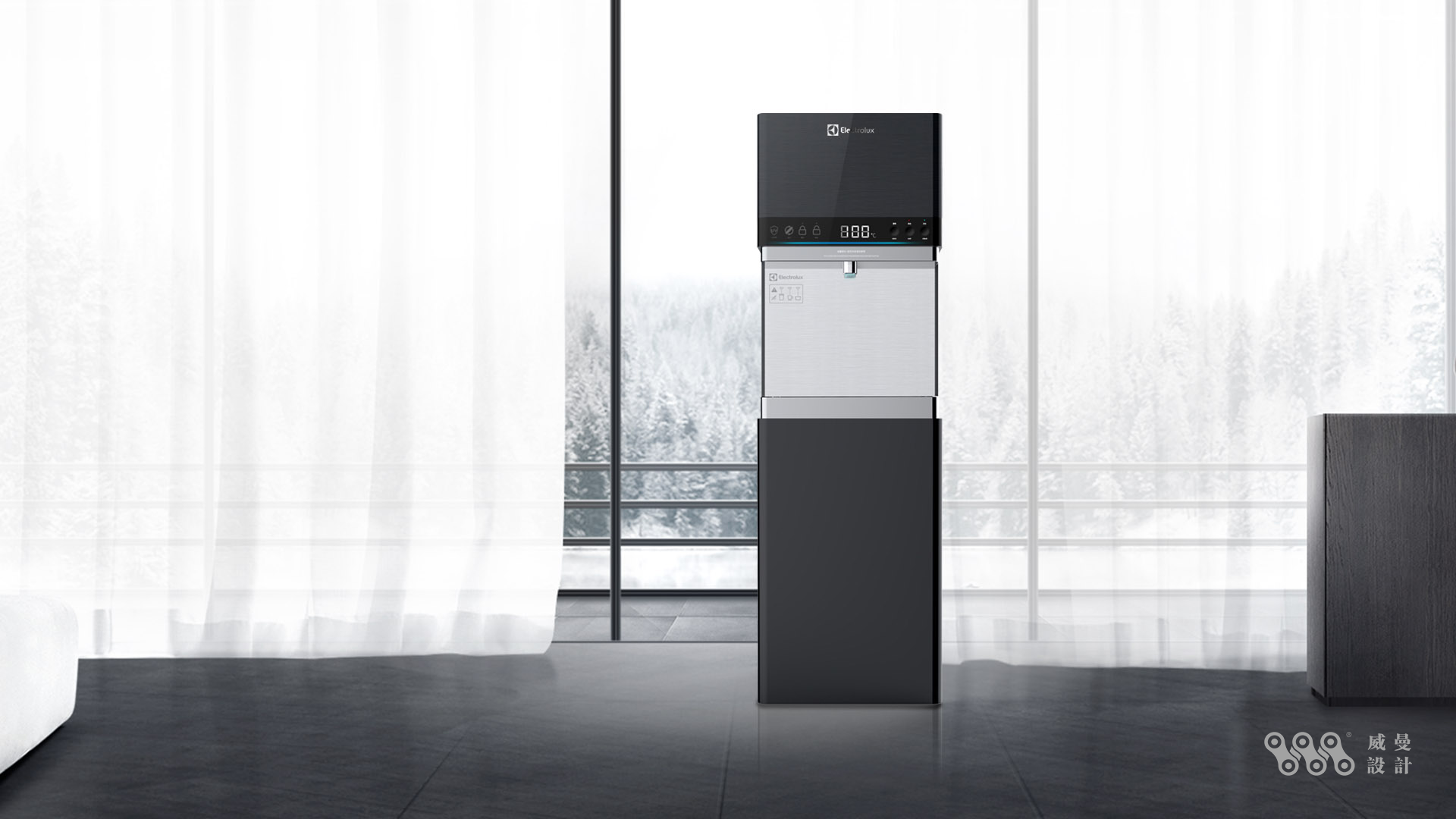 Household appliances，Appearance design，Commercial water machine，