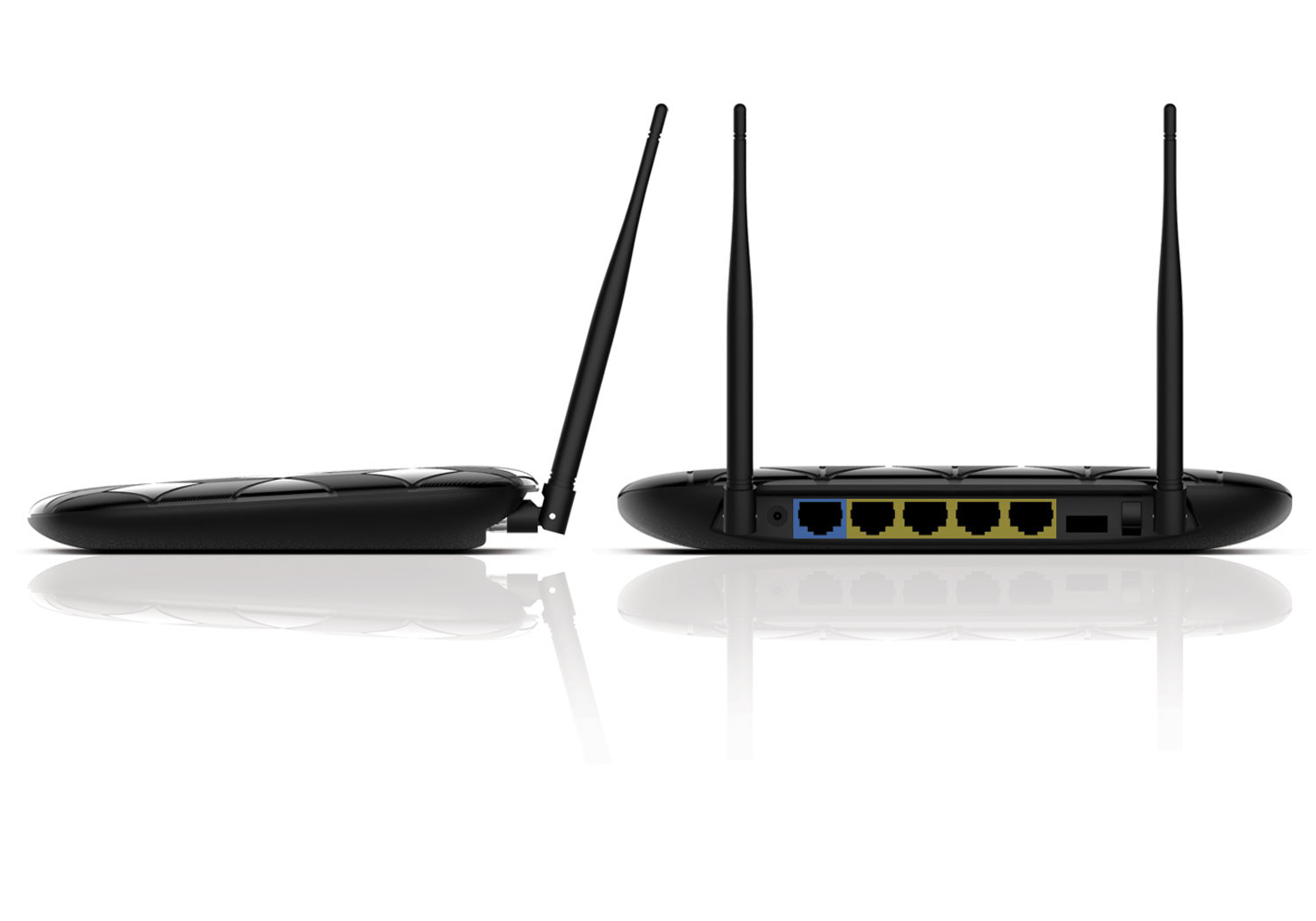 Black white，Router，