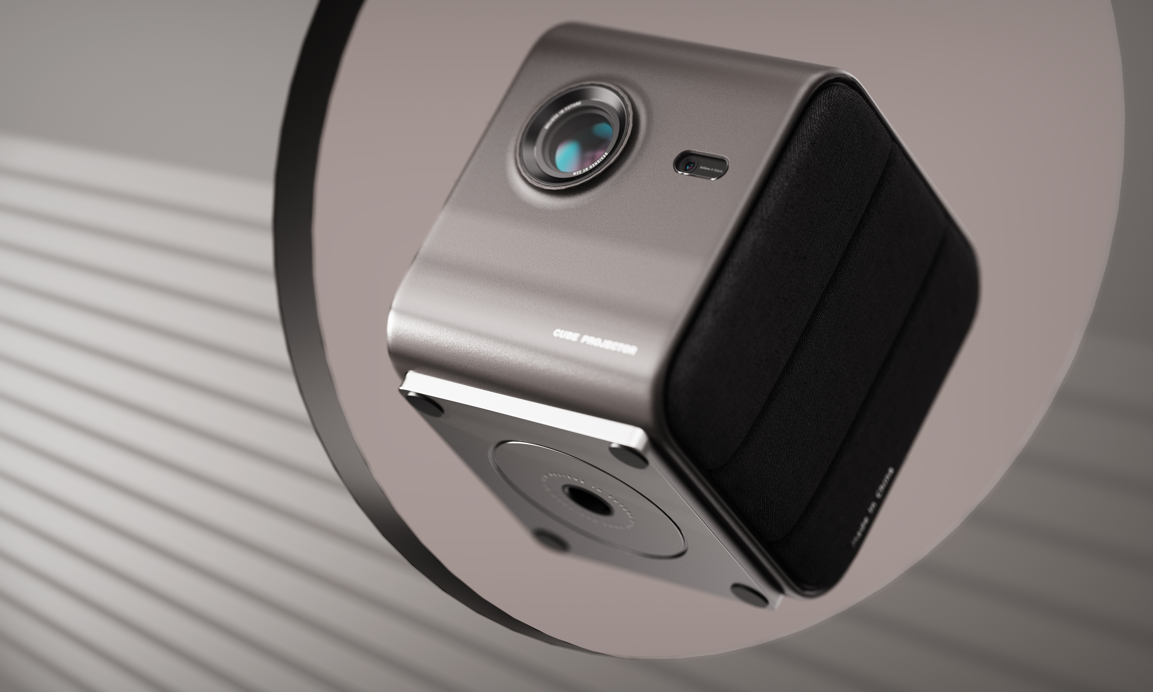 industrial design，Household products，Nordic style，Projector，