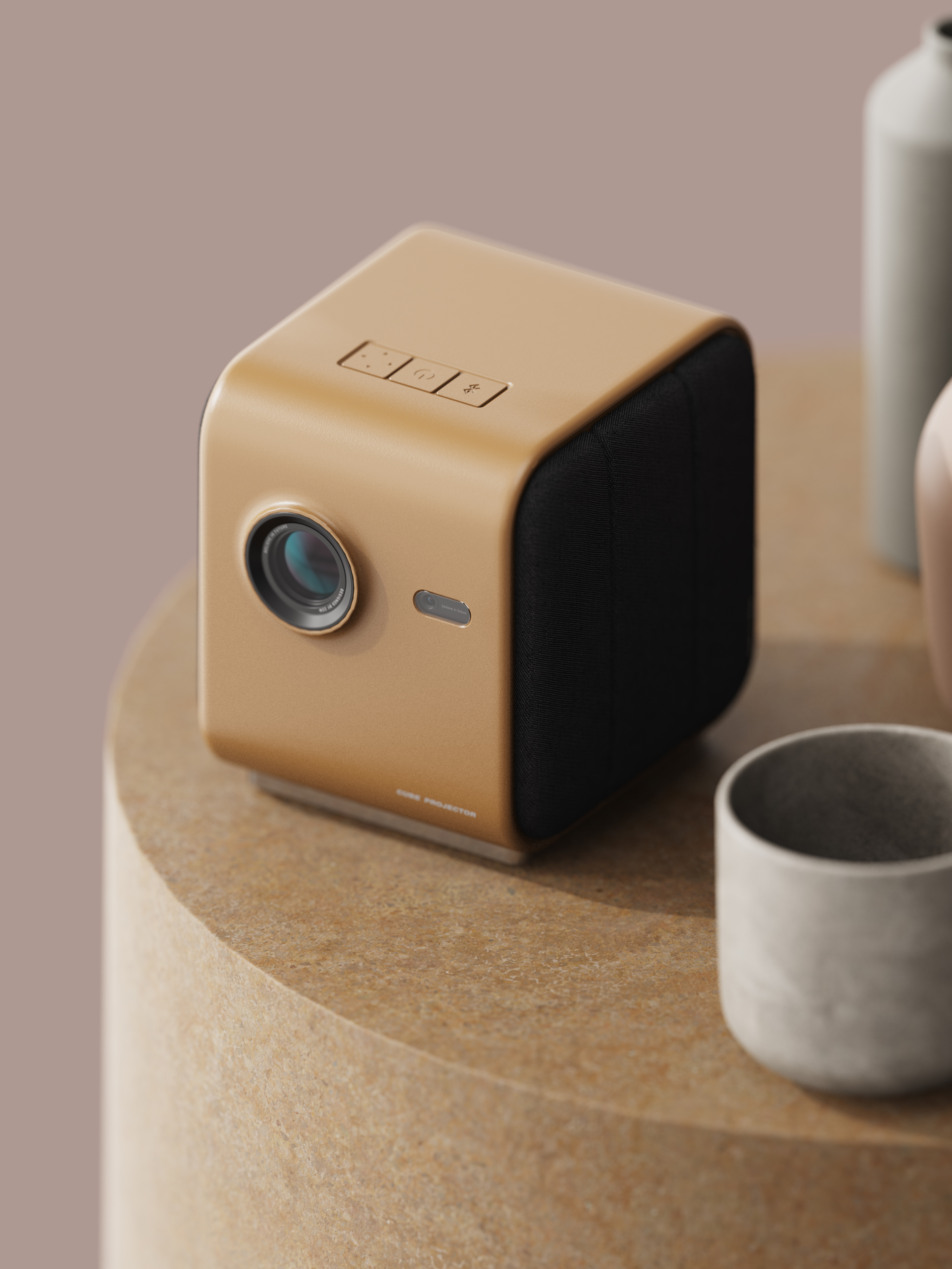 industrial design，Household products，Nordic style，Projector，