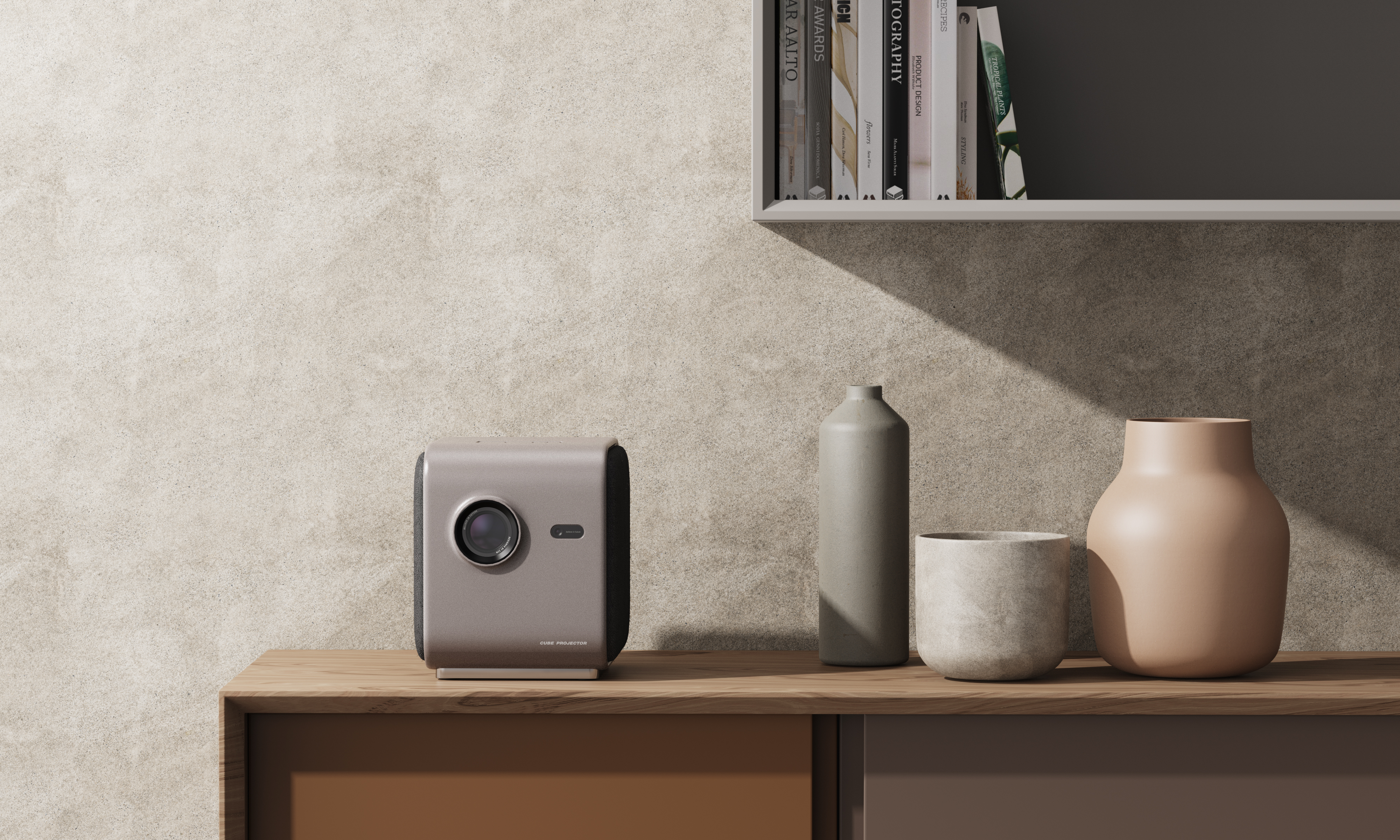 industrial design，Household products，Nordic style，Projector，