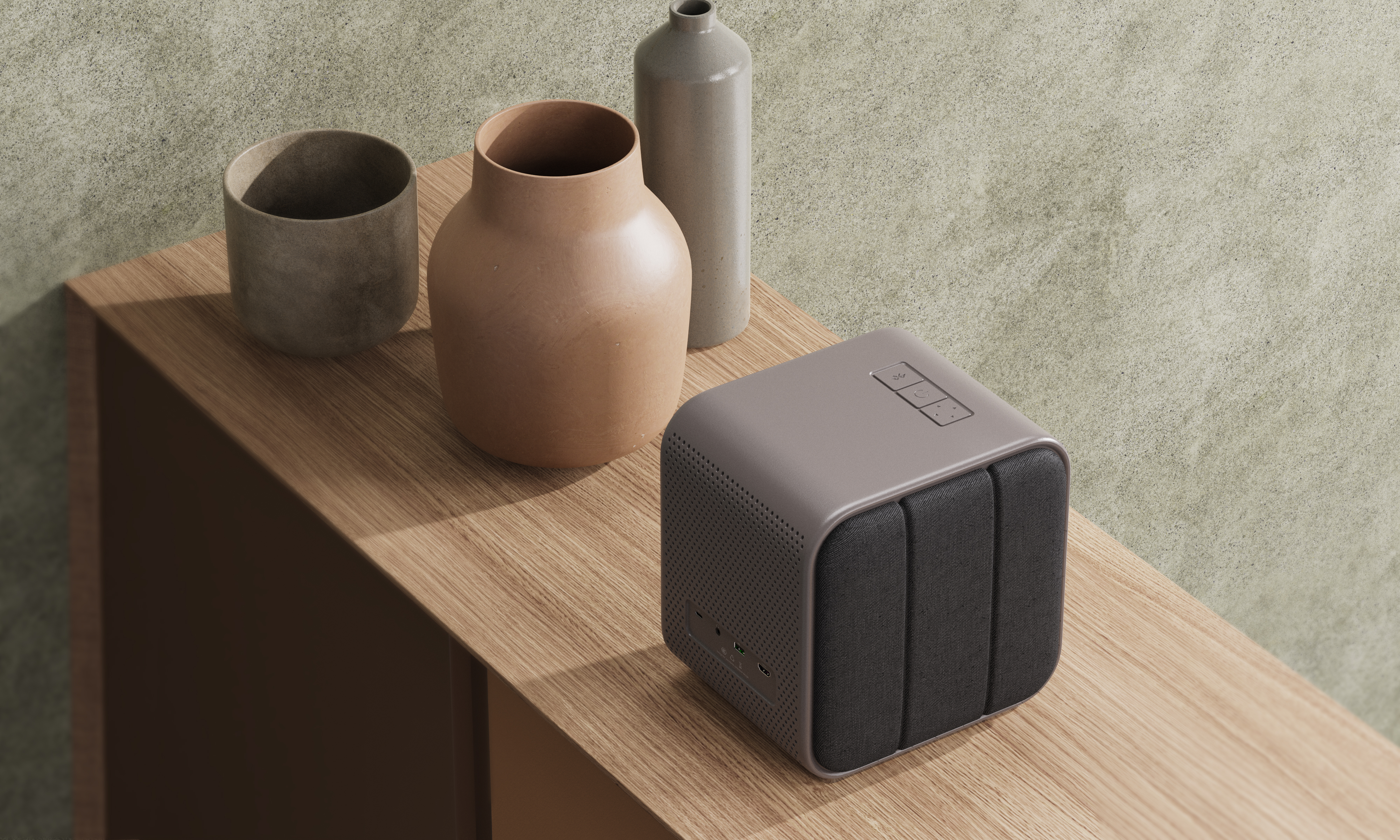 industrial design，Household products，Nordic style，Projector，