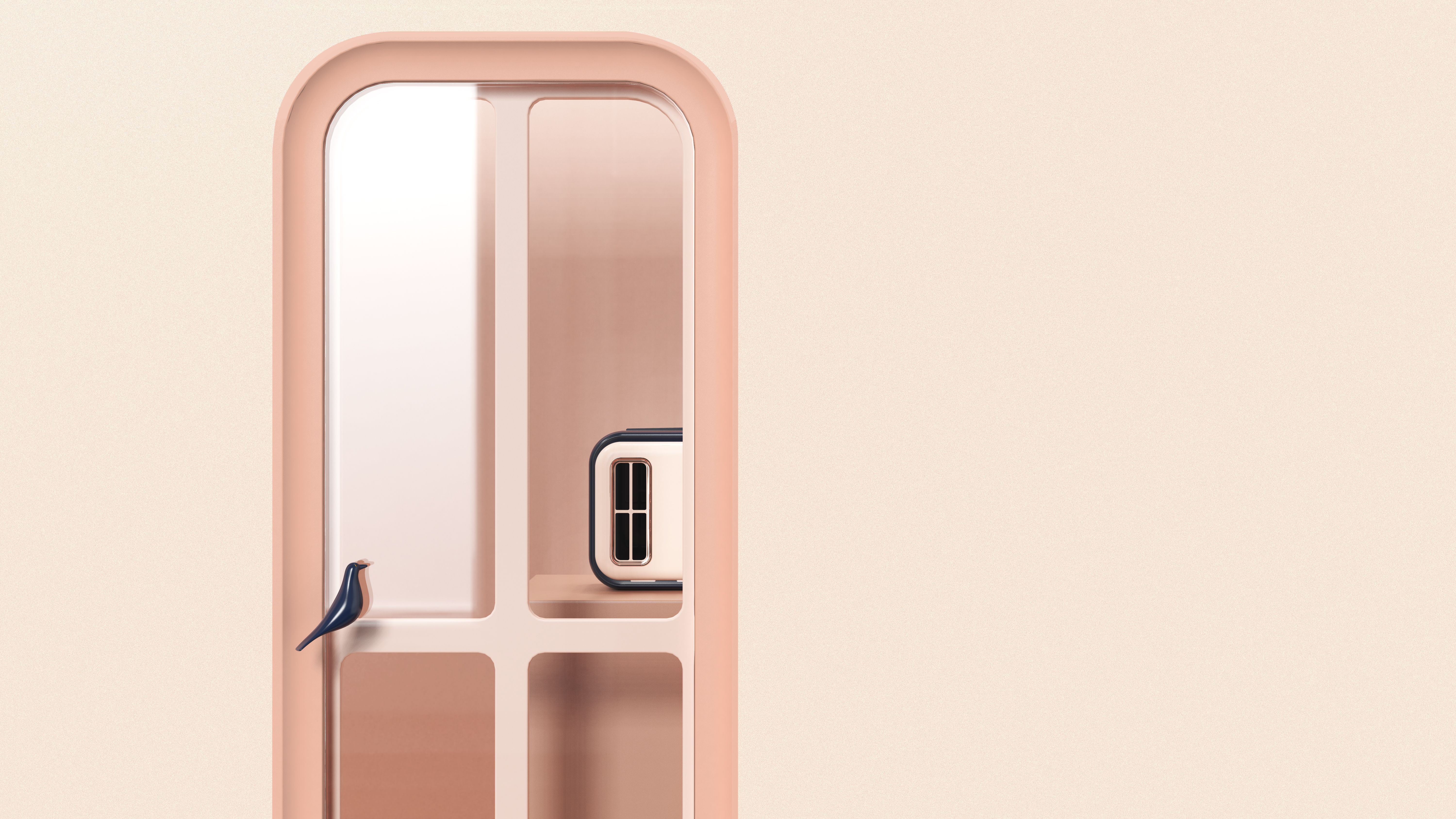 with bright windows and clean tables，Years are quiet，