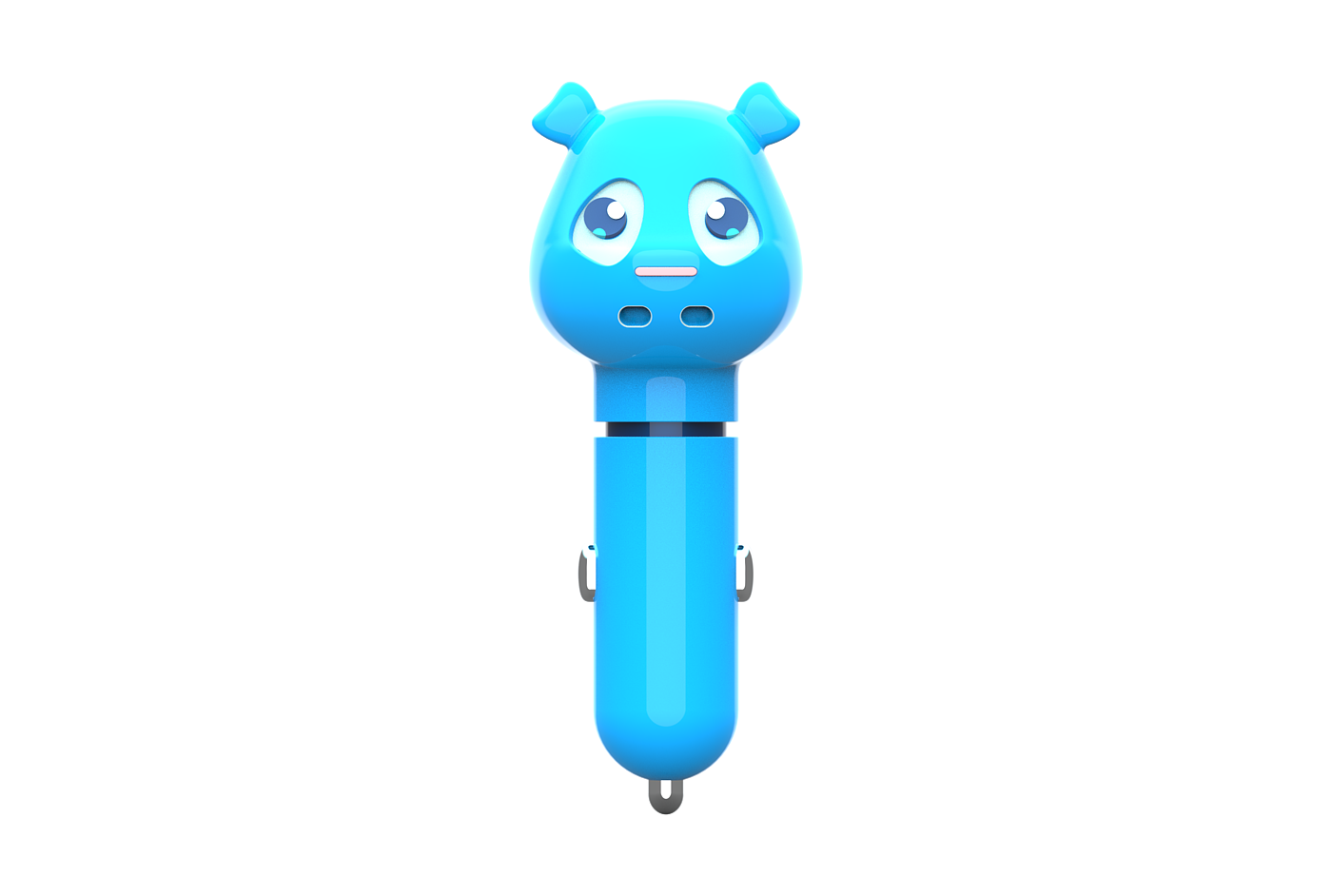 Car charging，Refer to the animal image of Xiaole game，Car charger，