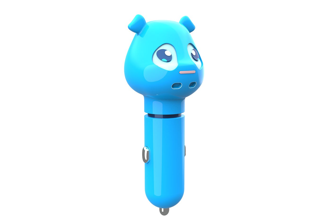 Car charging，Refer to the animal image of Xiaole game，Car charger，