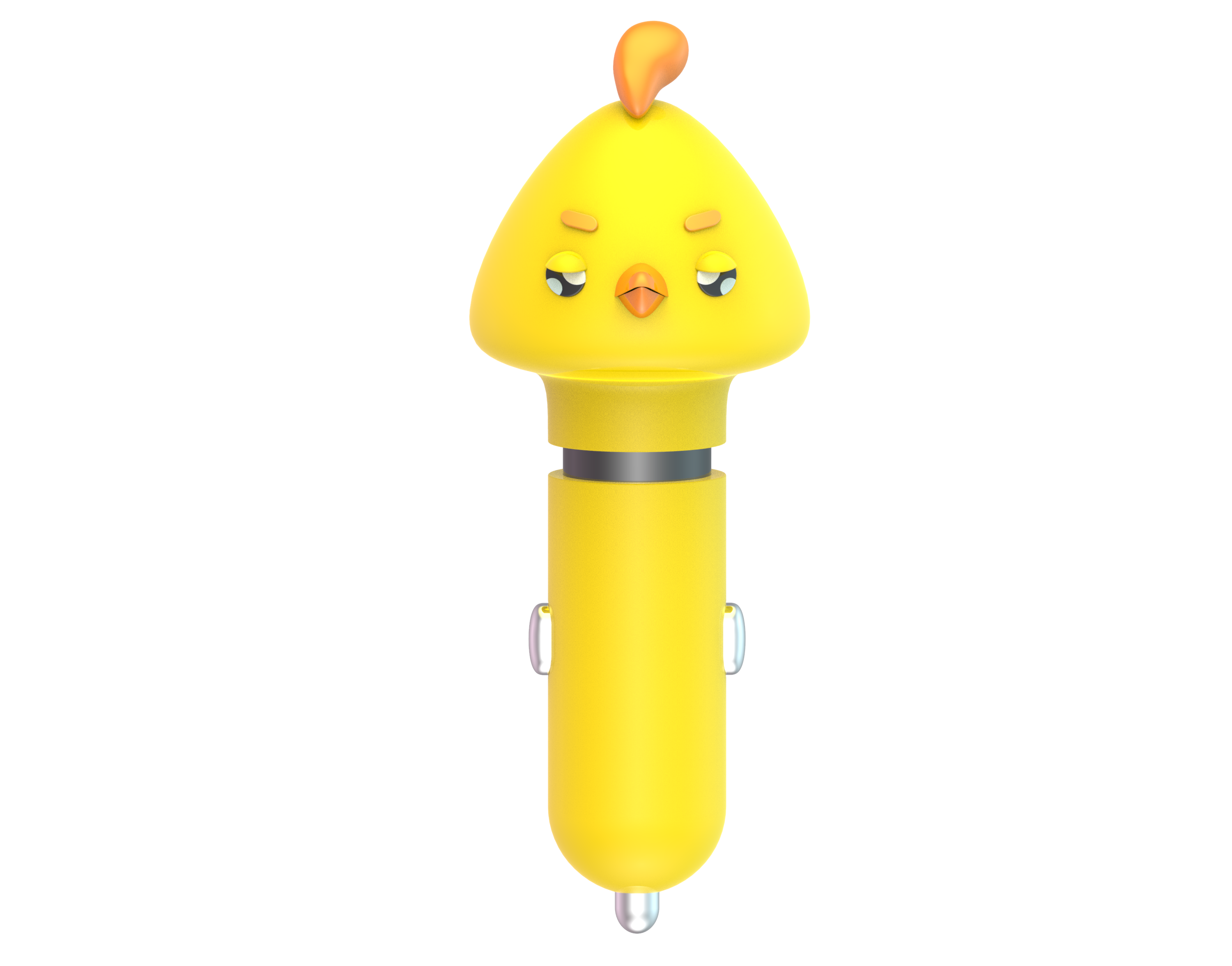 Car charging，Refer to the animal image of Xiaole game，Car charger，