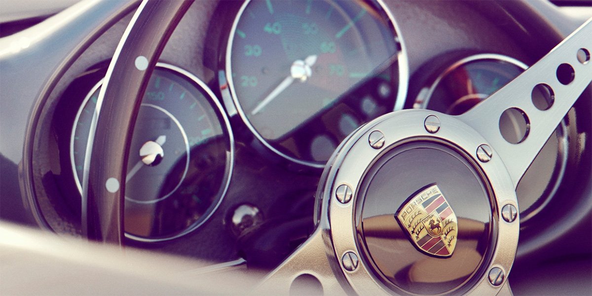 Automobile design，Porsche，CGI rendering，