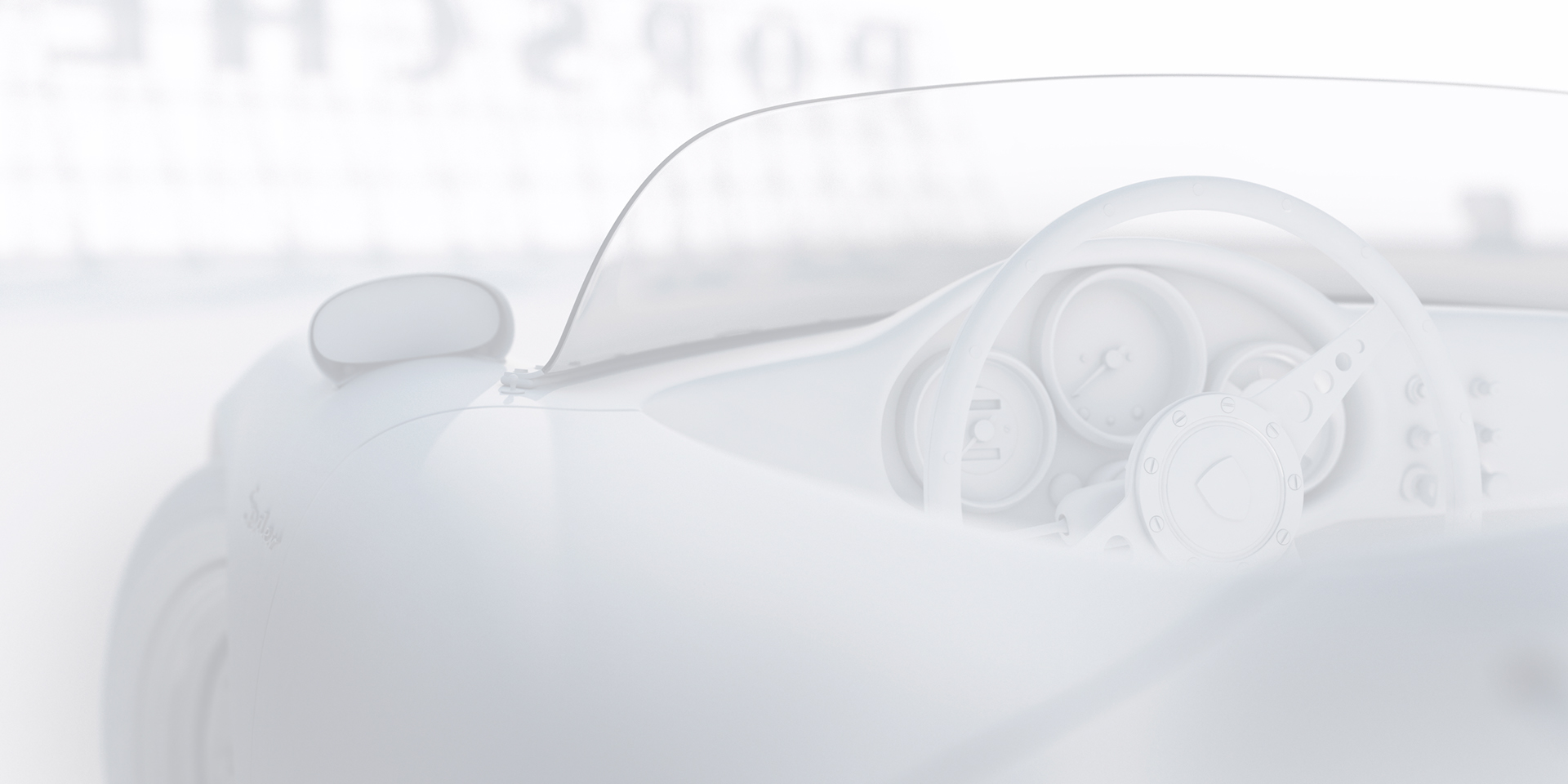 Automobile design，Porsche，CGI rendering，