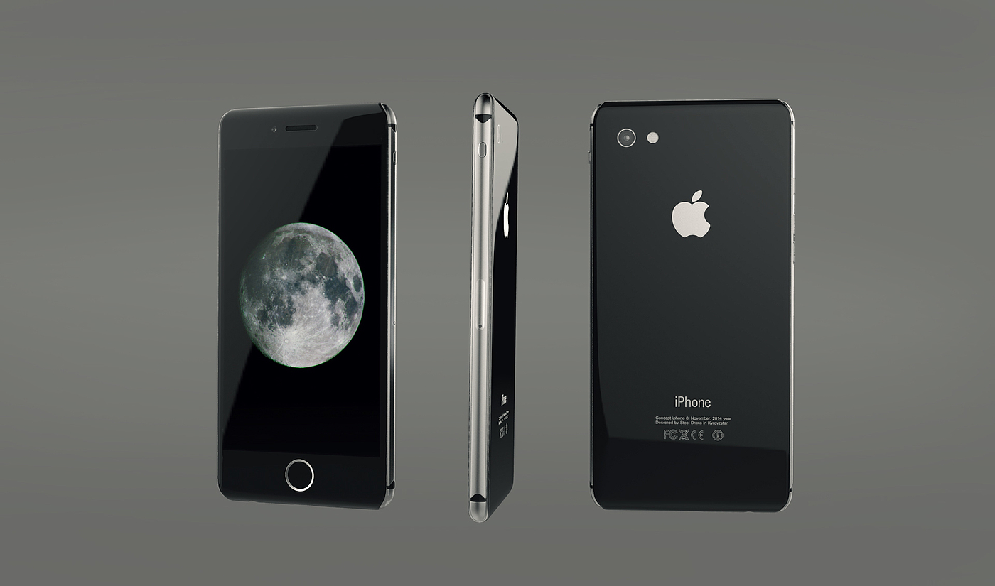 手机设计，外观，黑色，苹果，iphone，
