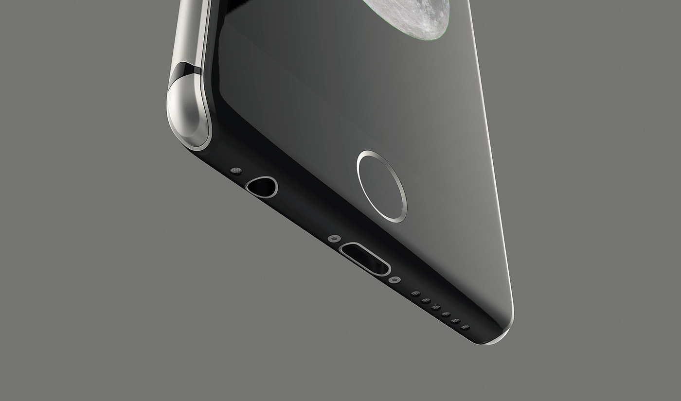 Mobile phone design，appearance，black，Apple，iphone，