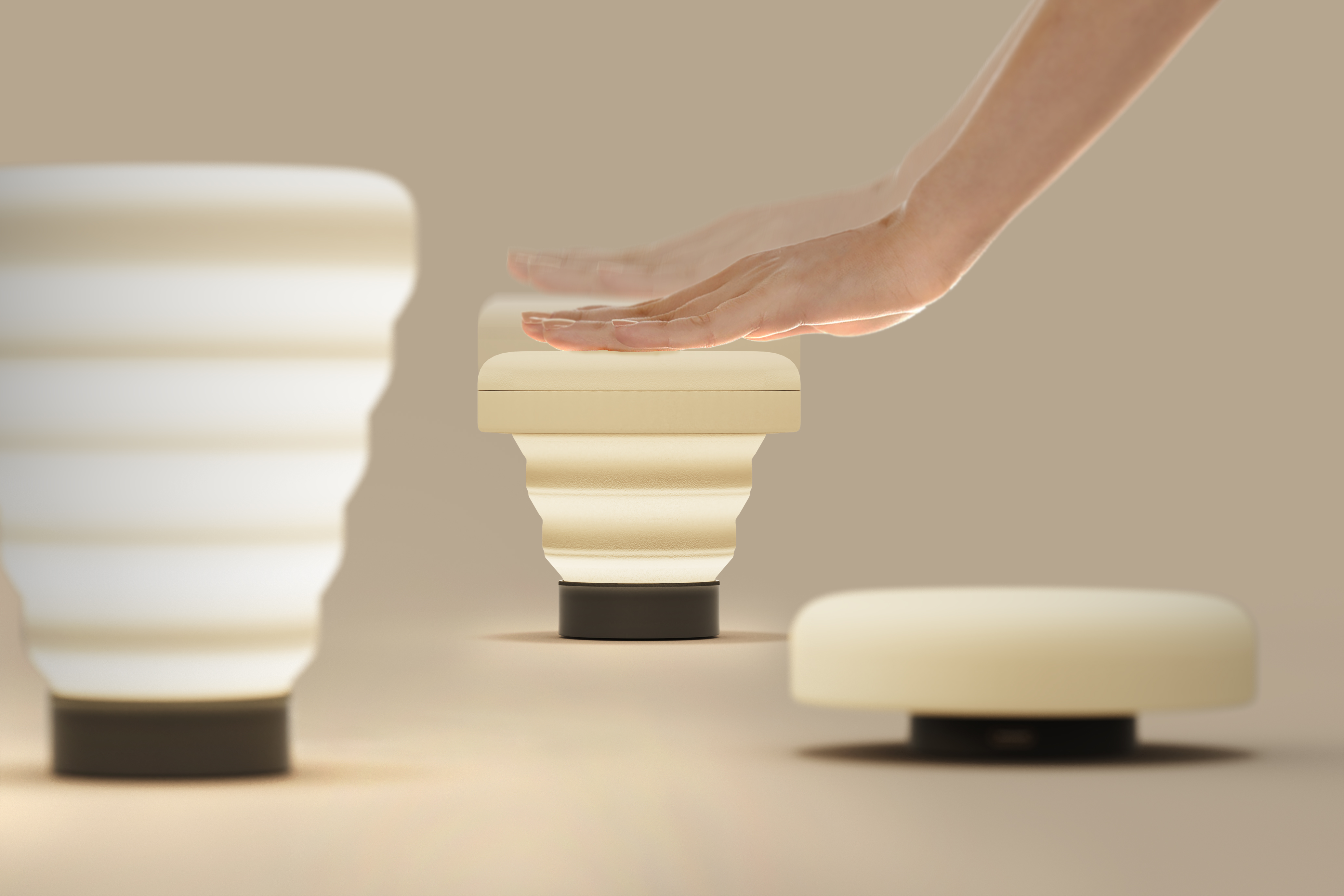 Light bulb:，Night light，originality，Design，Press，fold，read，Portable，