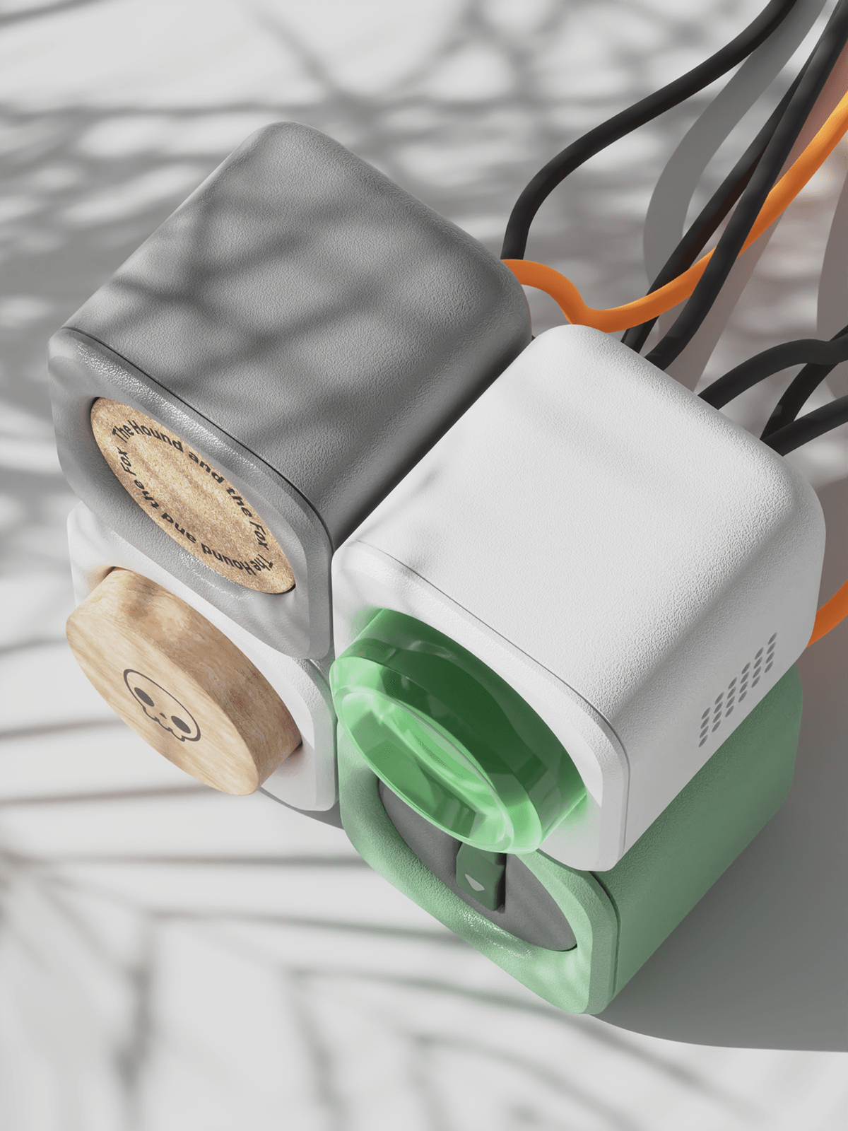 illustration，industrial design，Digital art，cgi，deets，