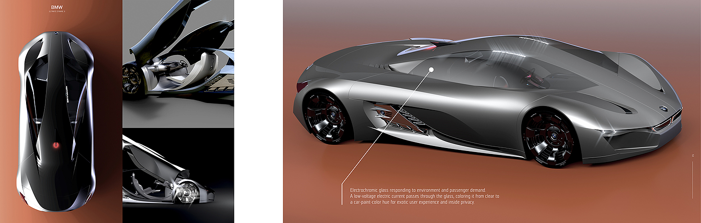 Automobile design，bmw，bmw，conceptual design，