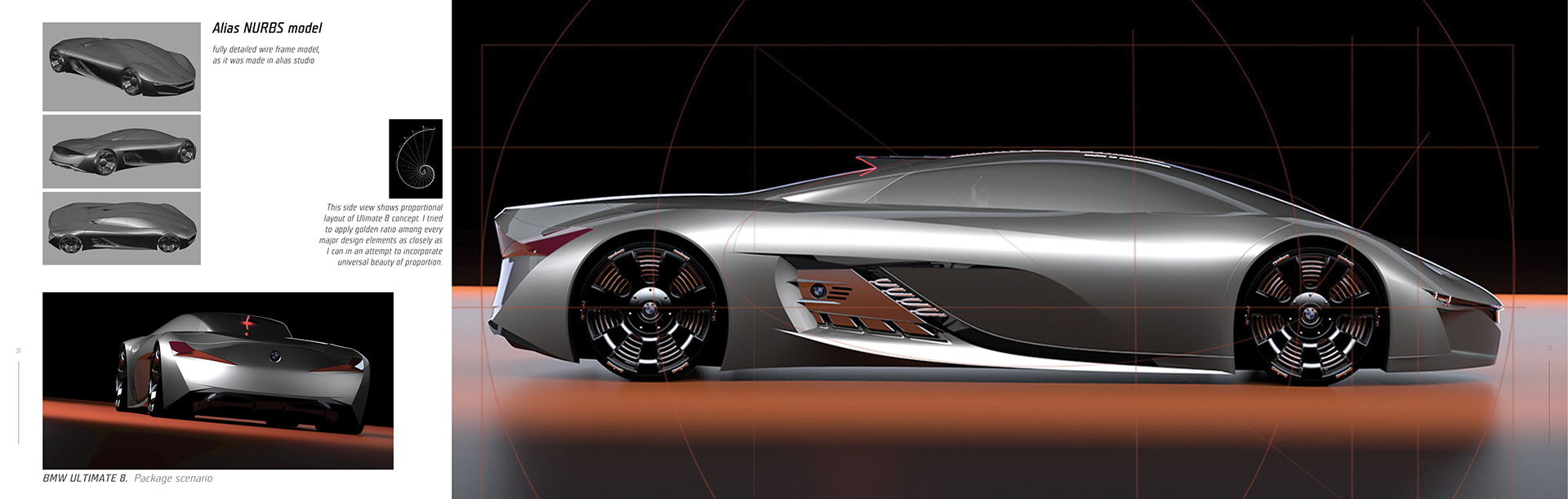 Automobile design，bmw，bmw，conceptual design，