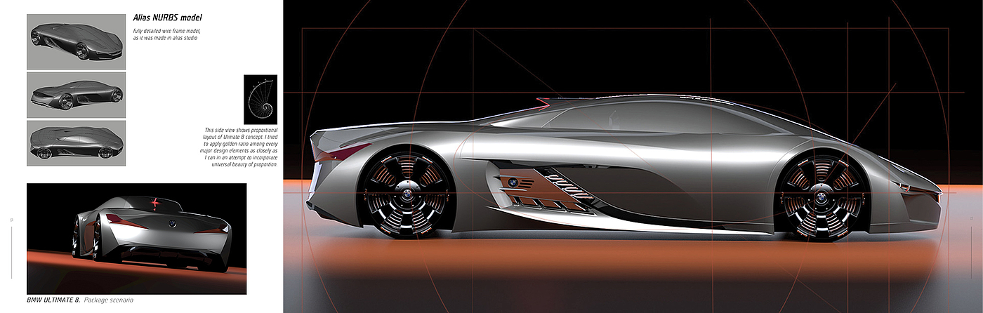 Automobile design，bmw，bmw，conceptual design，
