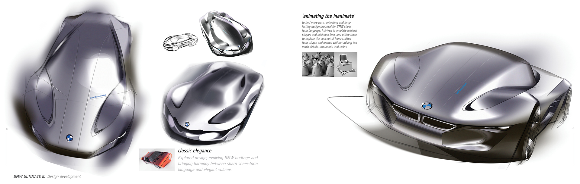 Automobile design，bmw，bmw，conceptual design，