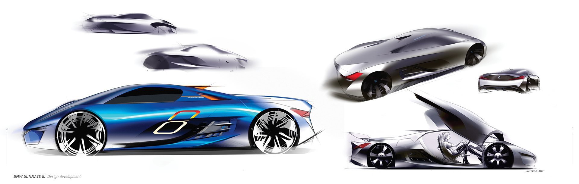 Automobile design，bmw，bmw，conceptual design，