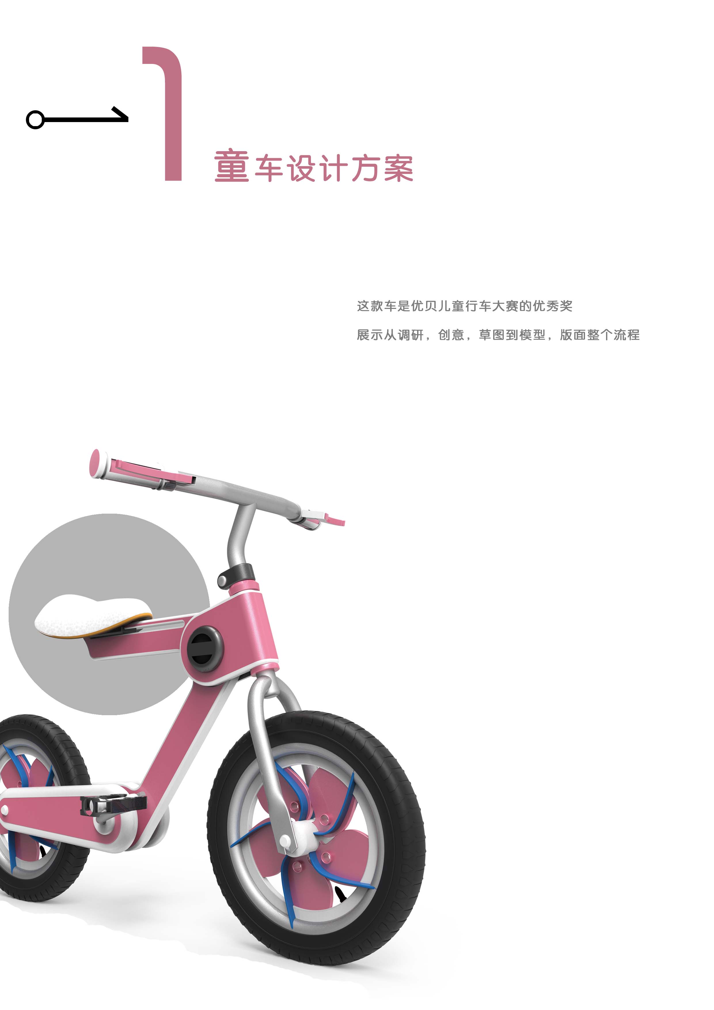 Design Competition，Children bicycle，Bicycle，