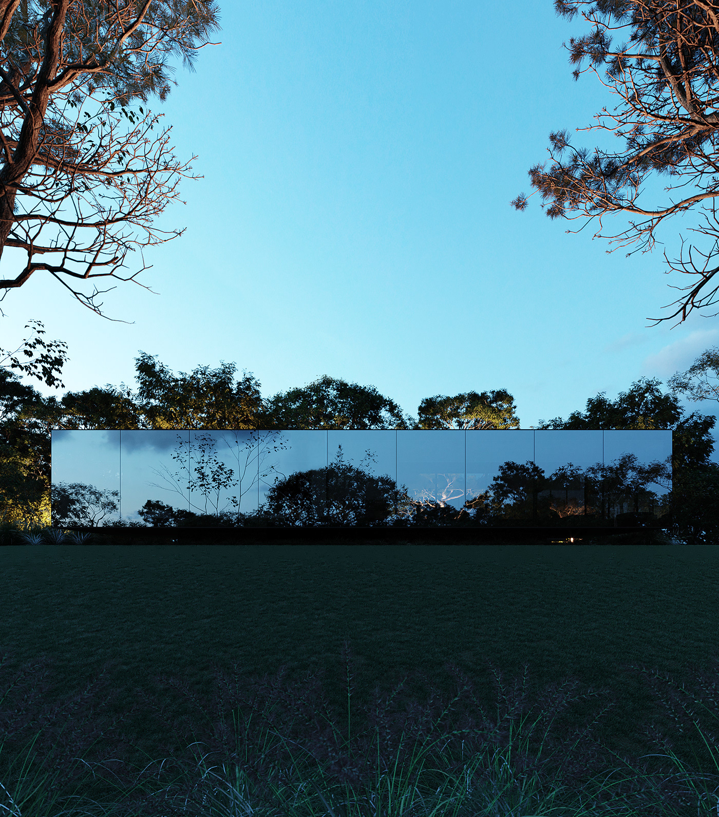 Architecture，Interior design，MIRROR HOUSE，Interior decoration，