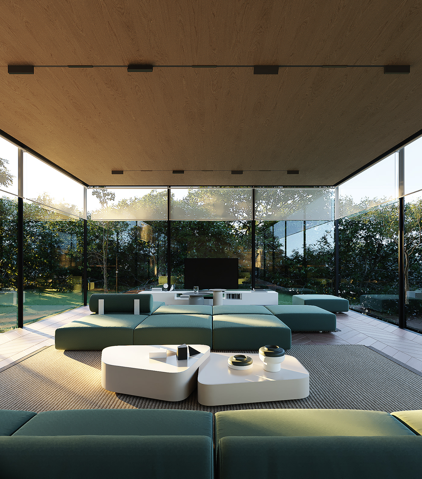 Architecture，Interior design，MIRROR HOUSE，Interior decoration，