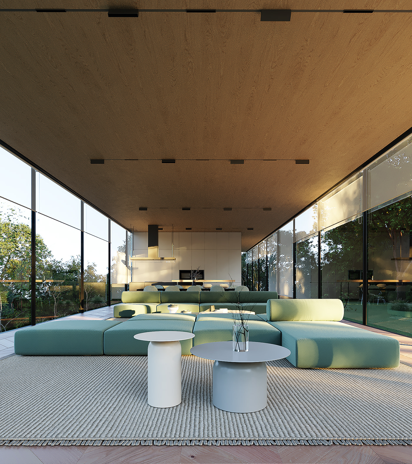 Architecture，Interior design，MIRROR HOUSE，Interior decoration，