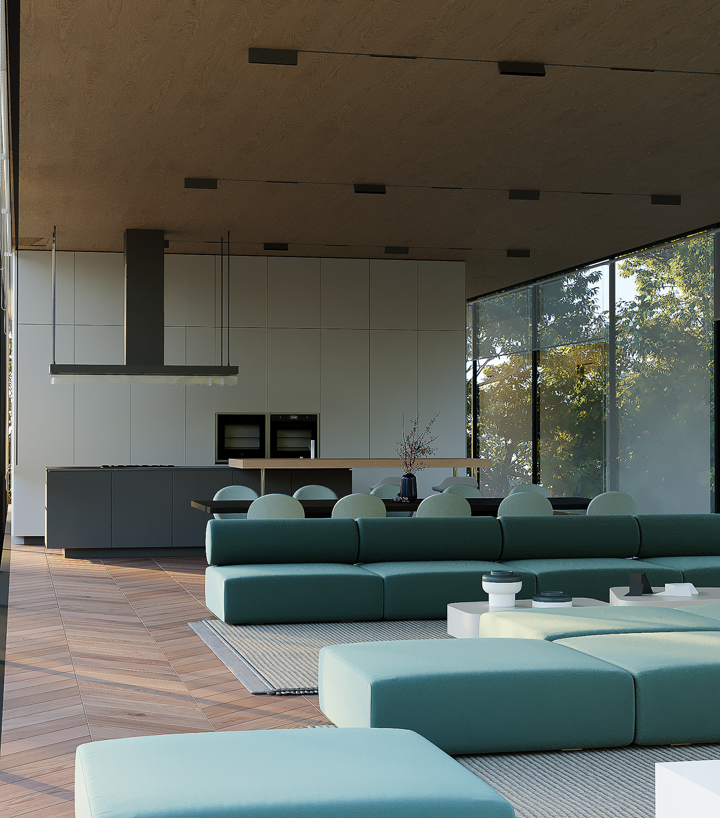 Architecture，Interior design，MIRROR HOUSE，Interior decoration，