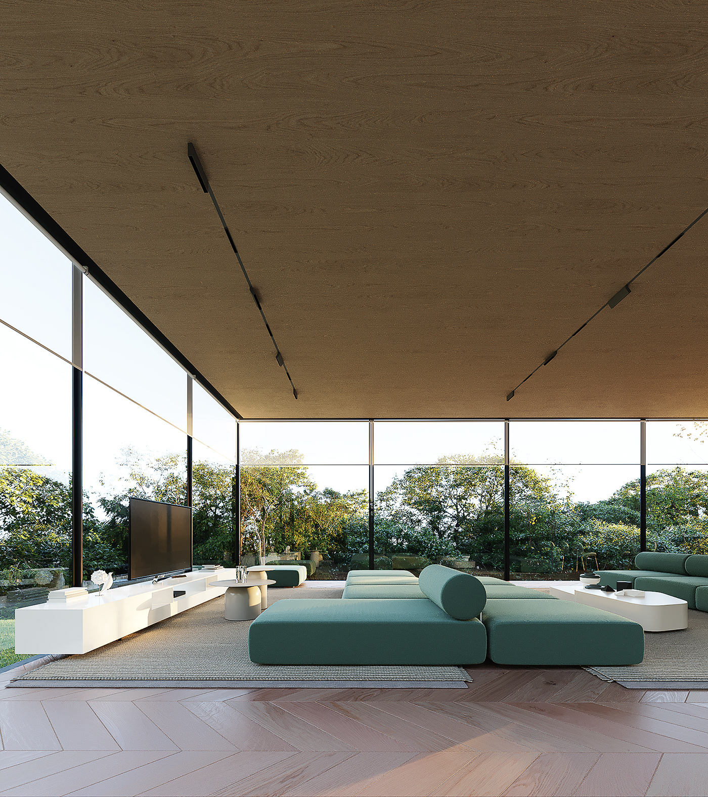 Architecture，Interior design，MIRROR HOUSE，Interior decoration，