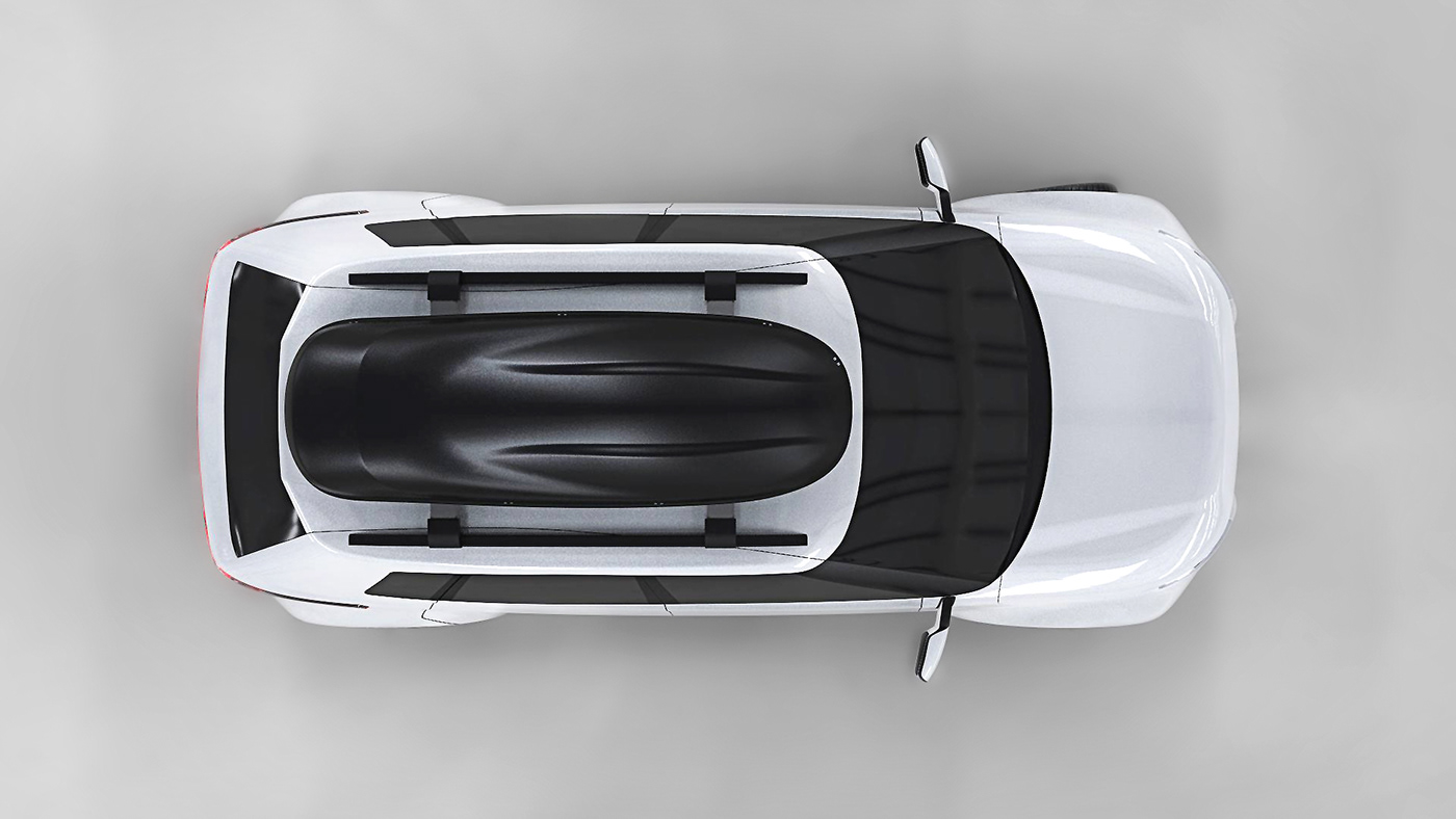 VAMPIRE，conceptual design，auto parts，Car roof frame，