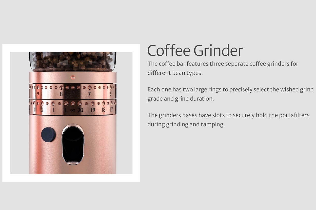 duet，Jonathan Meuer，Coffee machine，tea bar，