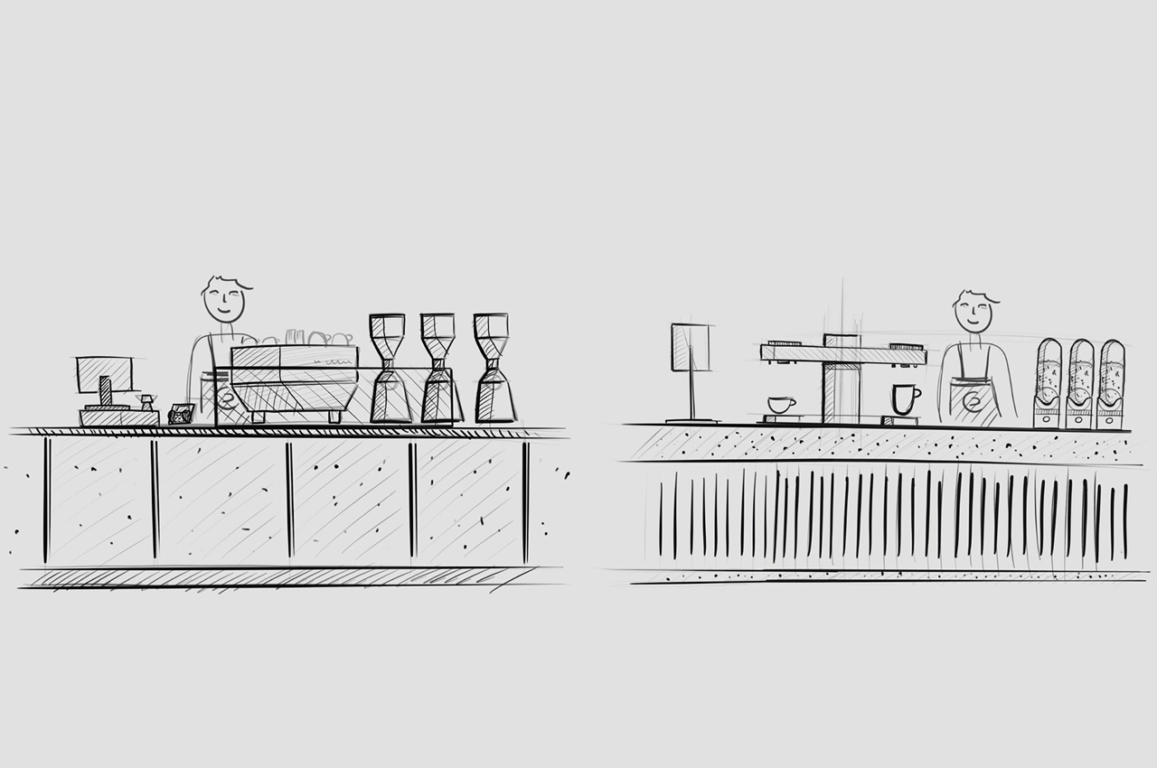 duet，Jonathan Meuer，Coffee machine，tea bar，