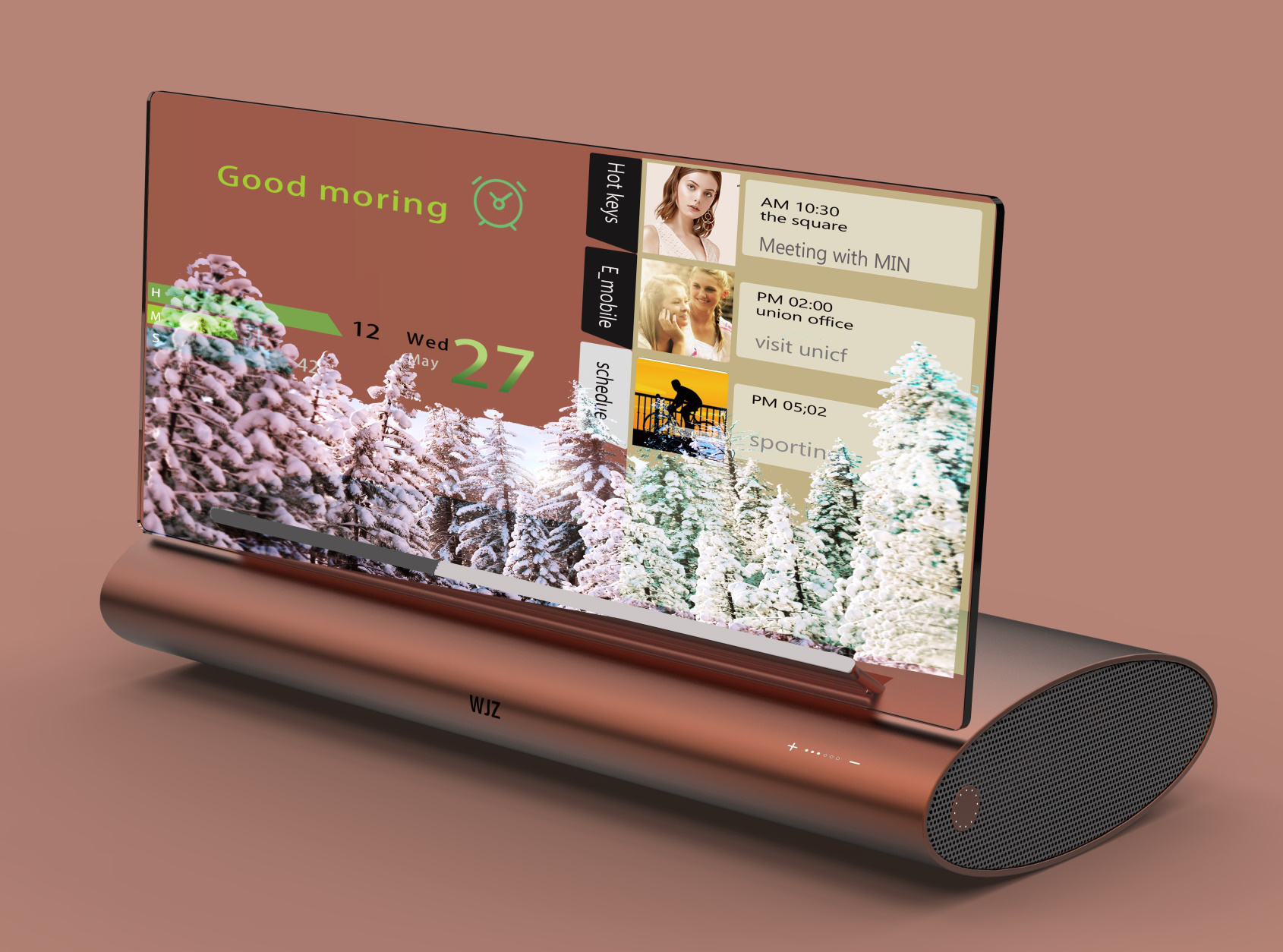 AI smart life, AI smart speaker，