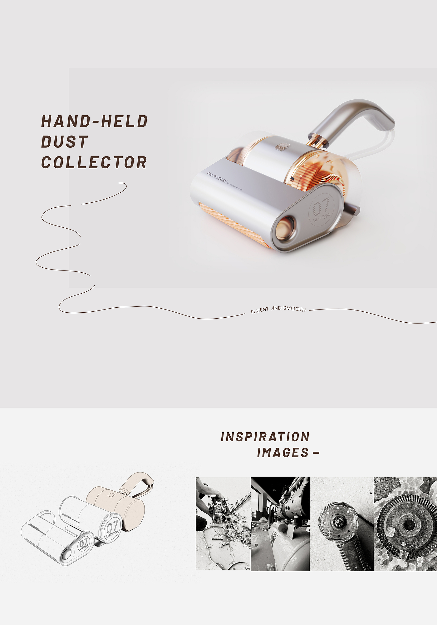 Mite remover，Spiral duct，Household appliances，Multi in one steam engine，young，fashion，Imprint design of objects，