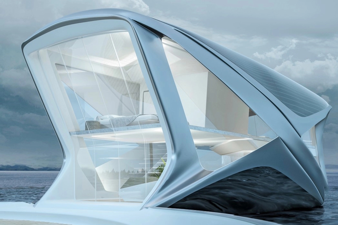 Architecture，Interior design，water dwelling，industrial design，