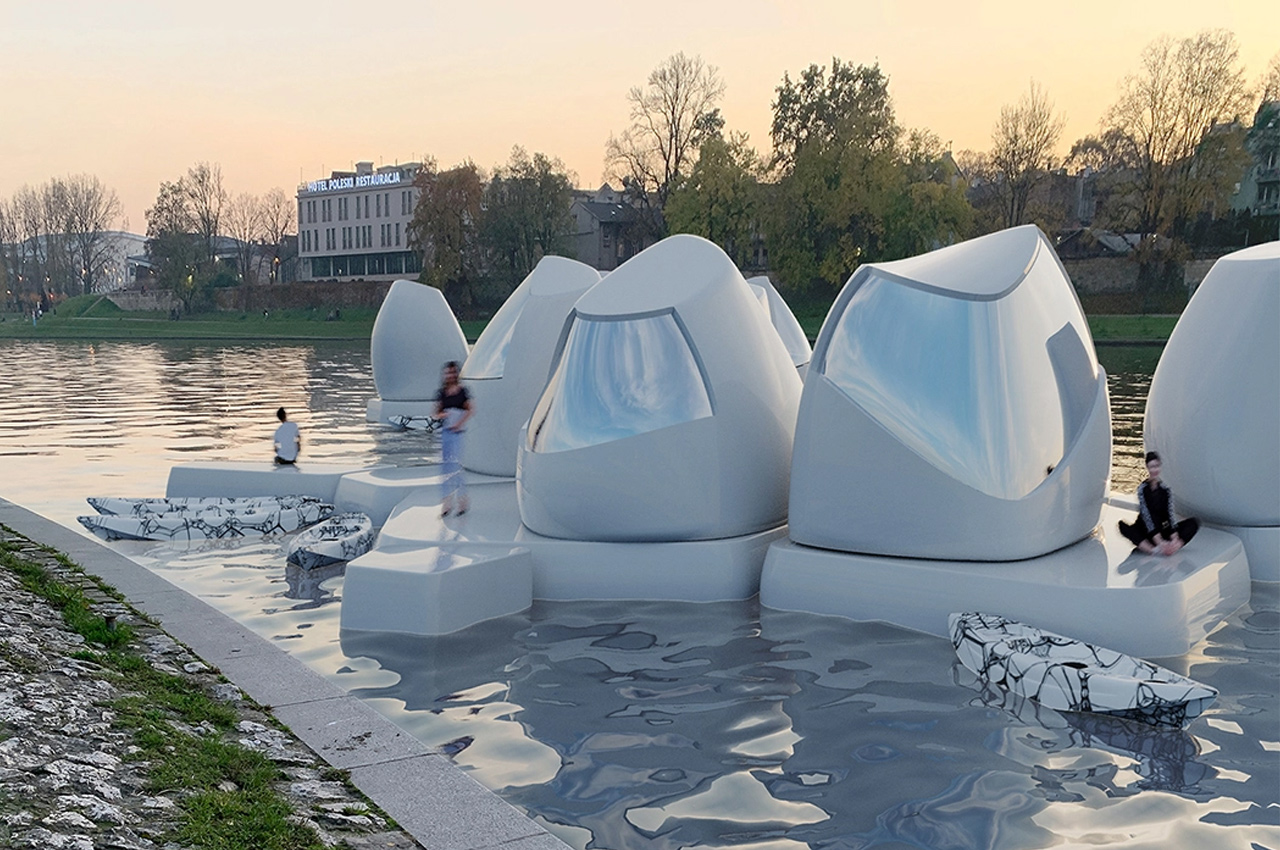 Architecture，Interior design，water dwelling，industrial design，