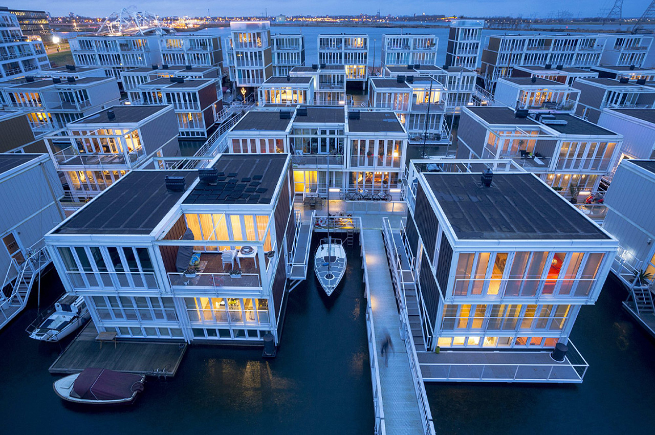 Architecture，Interior design，water dwelling，industrial design，