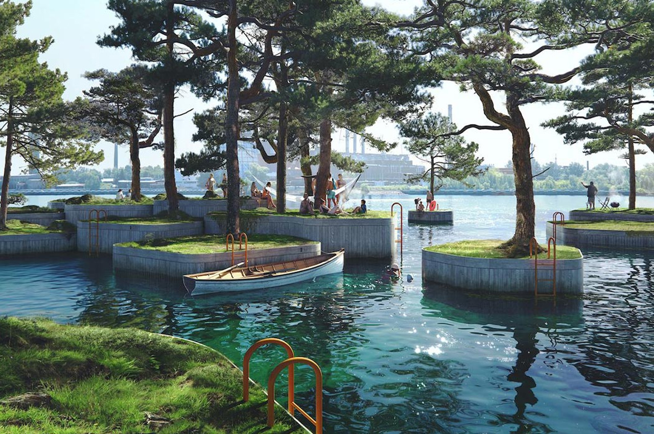 Architecture，Interior design，water dwelling，industrial design，