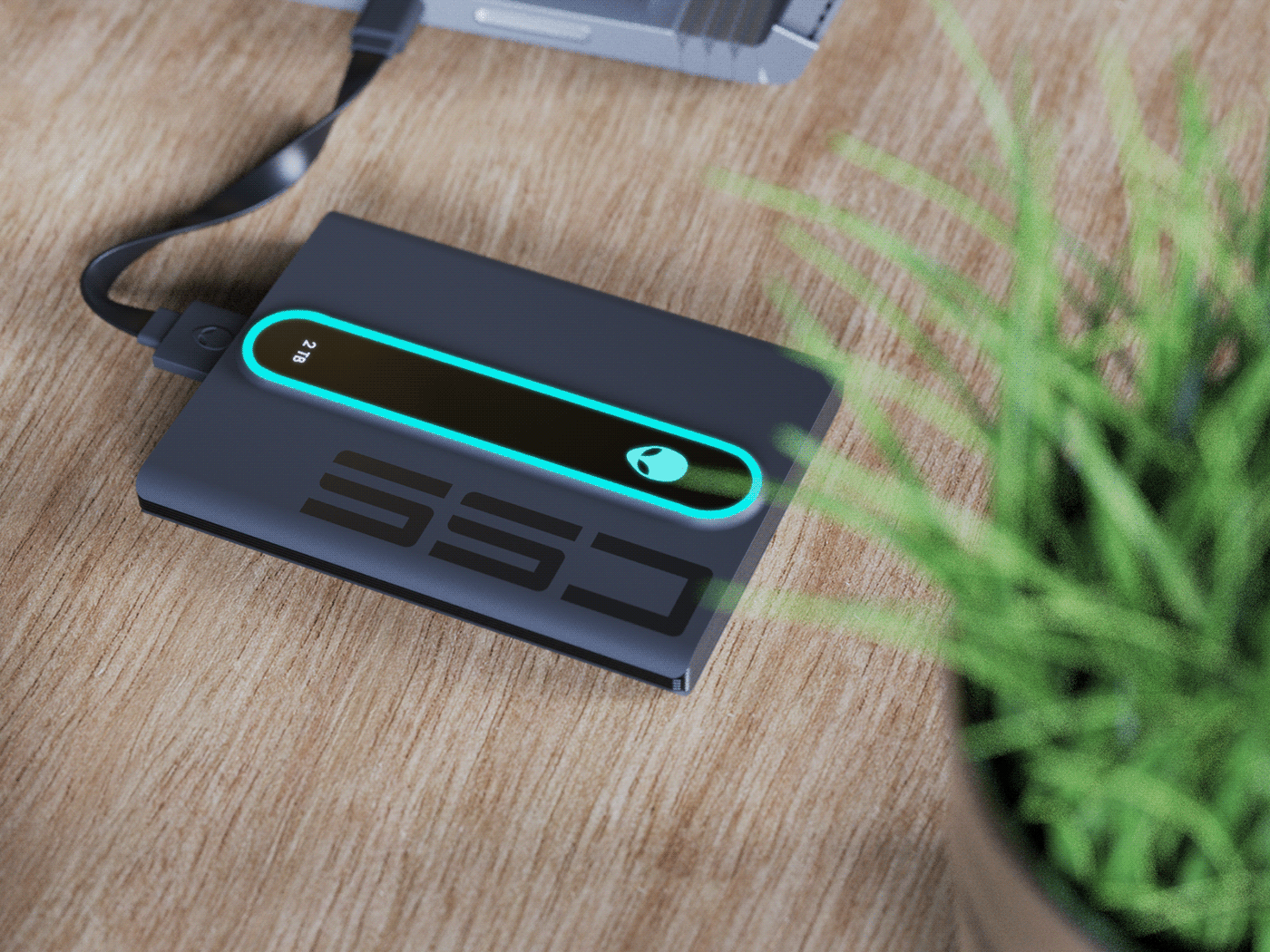 ALIENWARE，portable，mobile hard disk drive，aliensque，