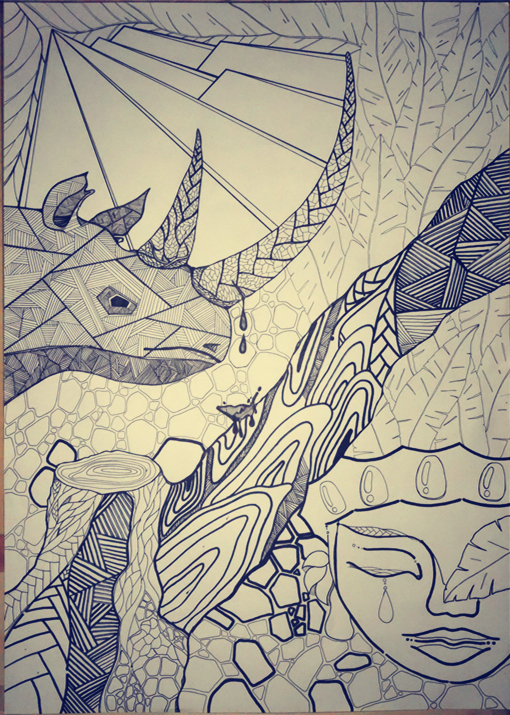 Hand drawn，advertisement，Portfolio layout，Logo design，