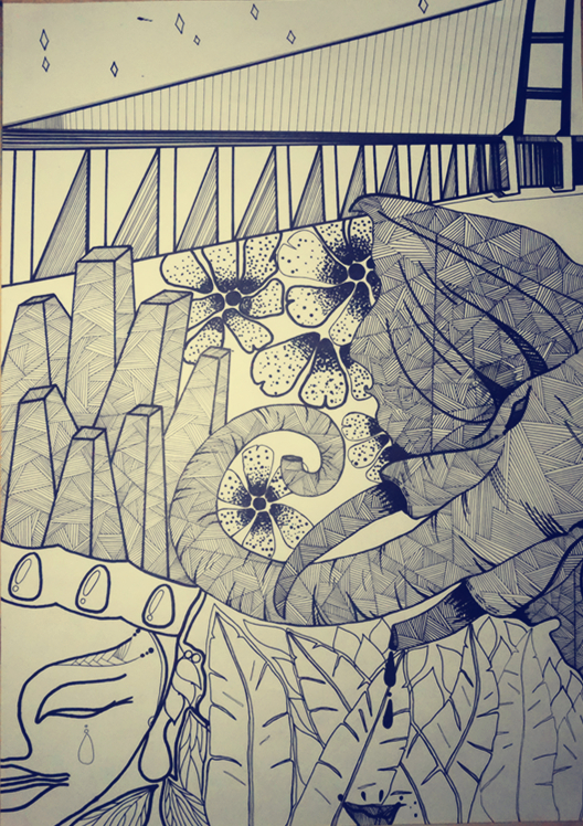 Hand drawn，advertisement，Portfolio layout，Logo design，